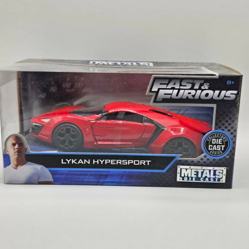 Metal Die Cast Fast & Furious Lykan Hypersport car like new