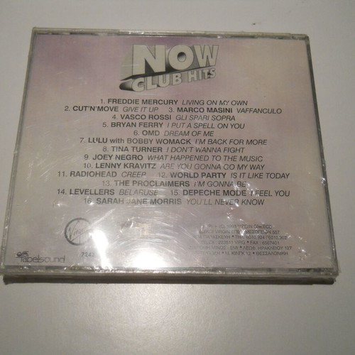 Now Club Hits CD new, pop compilation