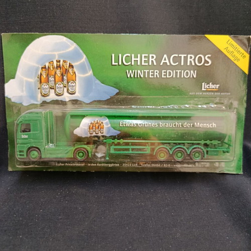Die Cast Licher Actros Truck like new, sealed