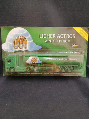Die cast νταλίκα Licher Actros σαν καινούργιο, σφραγισμένη