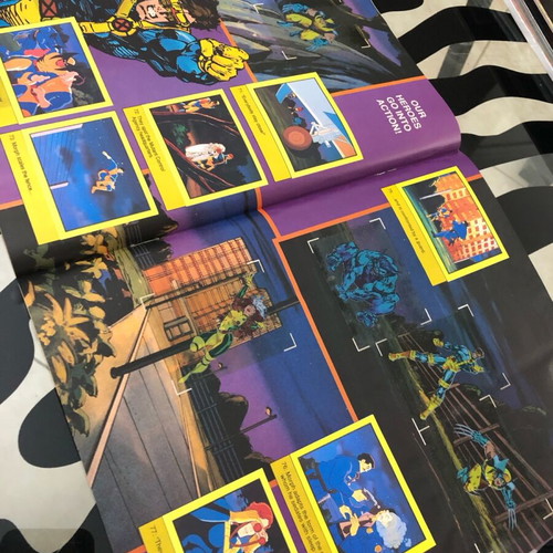 X-Men ‘92 Jim Lee Sticker Album like new with 156 stuck stickers