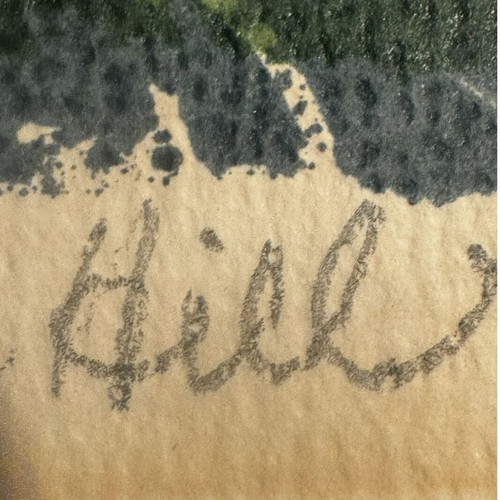 David Weidman The Hill serigraph like new