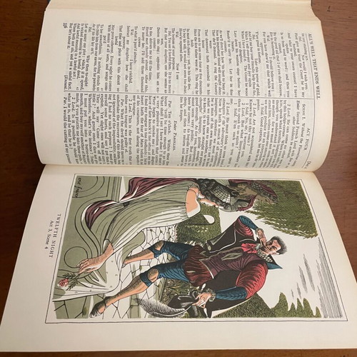 The Complete Works of William Shakespeare Collins edition 1975 like new