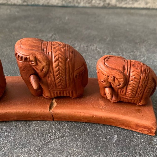 Elephant figurine used
