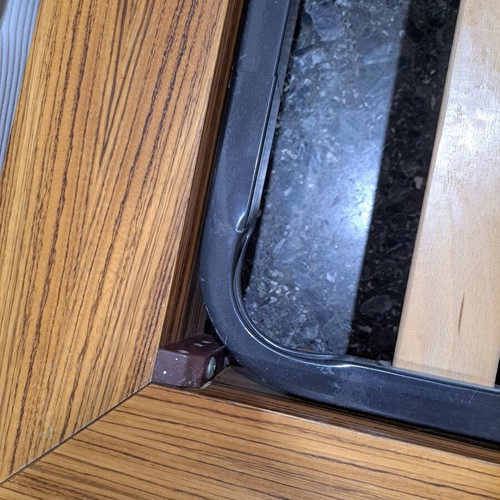 Double Bed Formica used, for 1.60x2.00 mattress