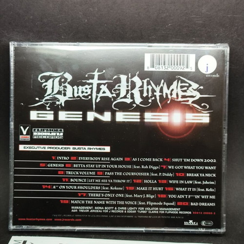 Busta Rhymes Genesis CD 2001, hip-hop