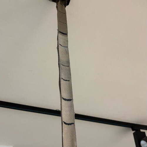 TRX straps used, original with wear marks