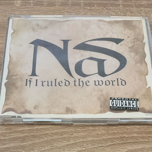 Nas feat. Lauryn Hill If I Ruled The World CD single used