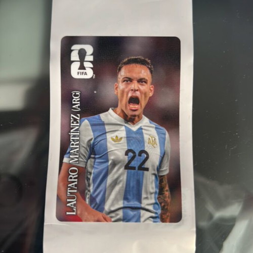 Coca Cola Panini FIFA World Cup 2026 Lautaro Martínez sticker like new