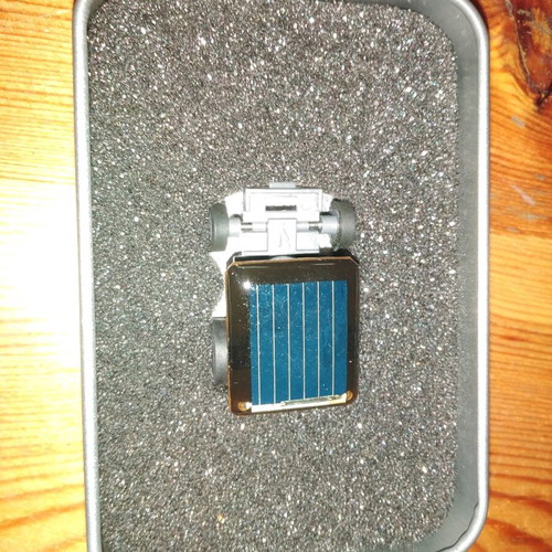 Solar toy car like new in its box