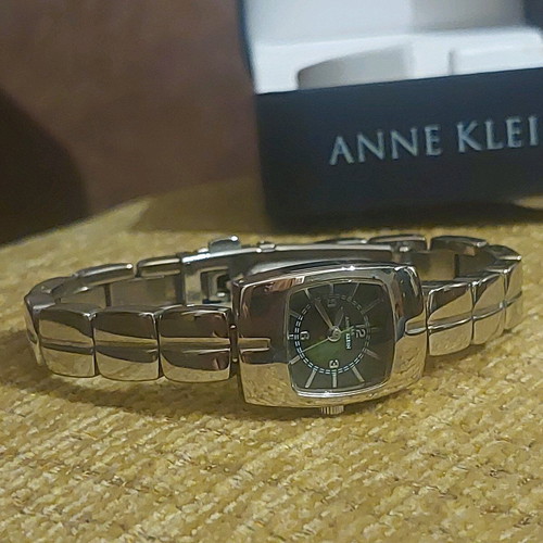 Anne Klein women's silver bracelet watch new