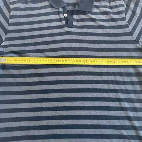 Zara men's long-sleeve shirt used, black and gray, size L