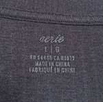 Aerie by American Eagle maxi grey rib dress like new Large