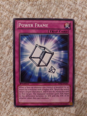 Yu-Gi-Oh Power Frame like new