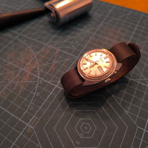 HANDMADE LEATHER WATCH STRAP
