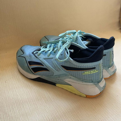 Reebok Nano X2 TR Adventure athletic shoes like new, size 36, black and blue