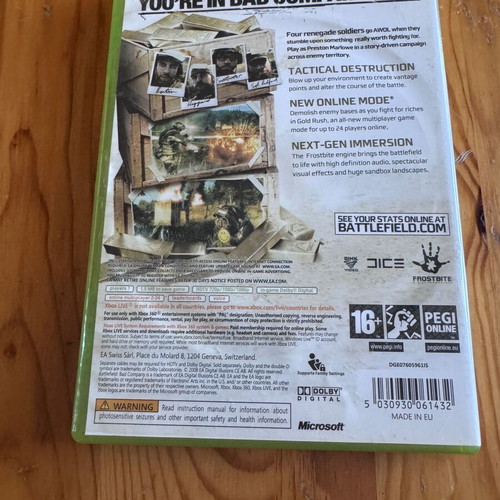 Battlefield Bad Company Xbox 360 game