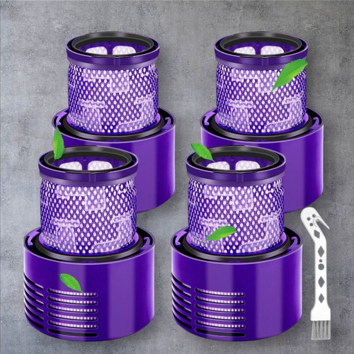 Dyson V10 SV12 filter new, replacement washable set with brush