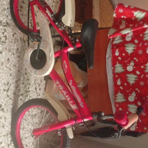 Trail girls bicycle used, V-Brakes, needs tire inflation, no stand