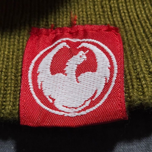Dragon vintage hat with visor like new, khaki color