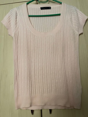 Zara blouse L pink, excellent condition, cotton