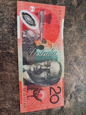 20 Australian Dollar Banknote New