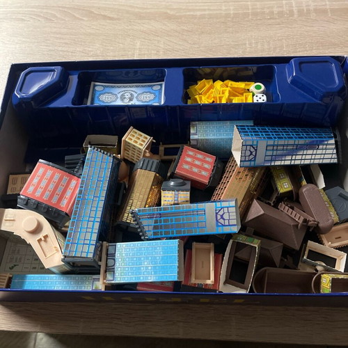 Hotel board game used for spare parts