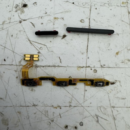 Xiaomi 13T side flex parts used, voice termination button and accessories