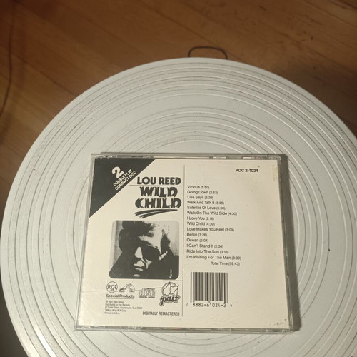 Lou Reed Wild Child CD used, rock