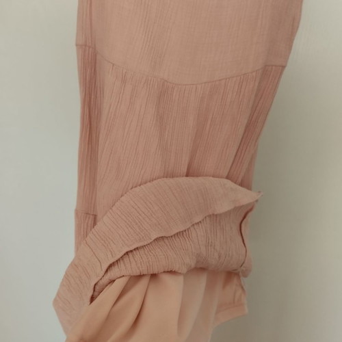 H&M pink romantic dress used, size 36 s/m