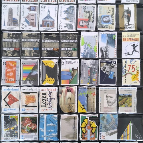 Netherlands stamps new, 160+ unsealed sets