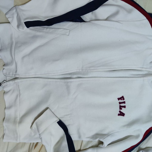 Fila sweatshirt like new, white, size M