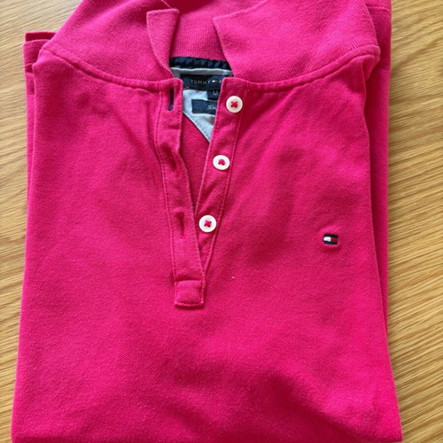 Tommy Hilfiger Polo Shirt Pink size M like new