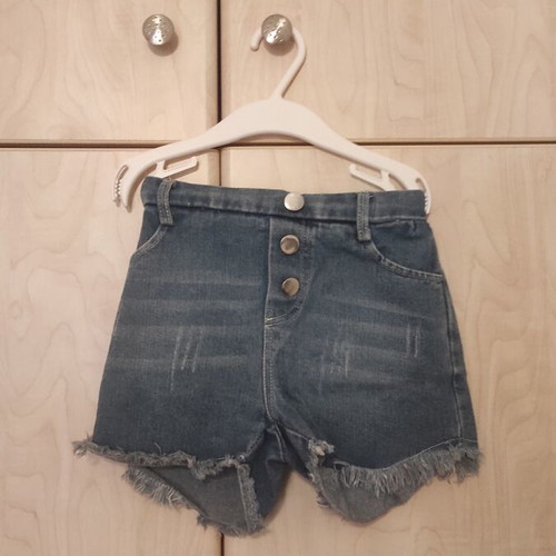 Shorts and blouse set 7 years like new, pink