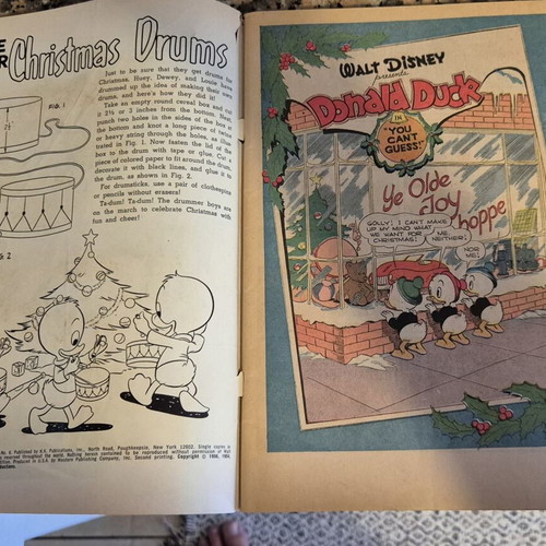 Walt Disney Christmas Parade comic book used, very good condition
