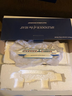 Splendour of the Seas ship model new, Royal Caribbean