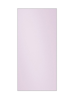 Samsung Bespoke refrigerator panels lilac and inox new