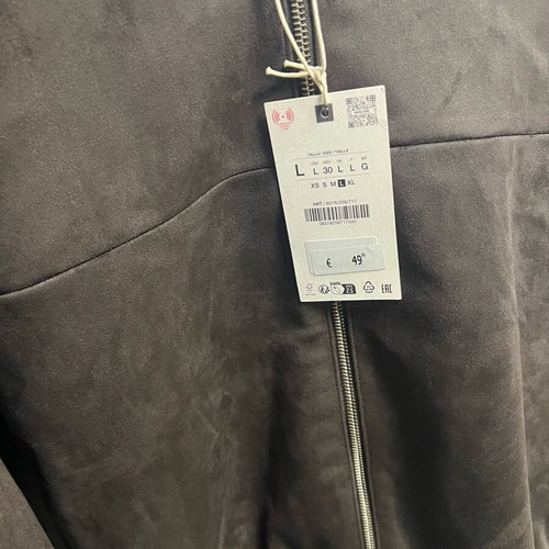 Zara brown jacket new, size L