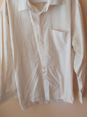 Men's Striped Shirt XXL beige like new