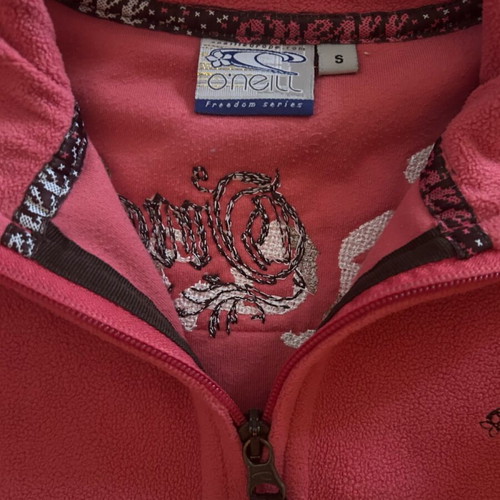 O’Neill fleece shirt pink like new, size S