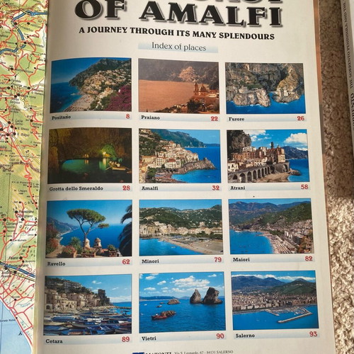 The Coast of Amalfi book like new