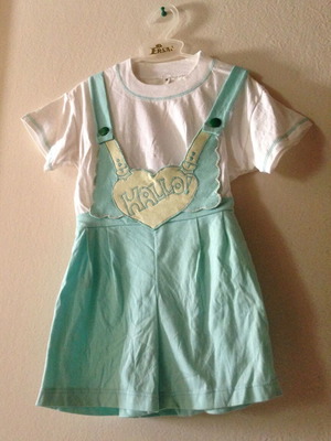 Ersa set salopette and t-shirt No2 new