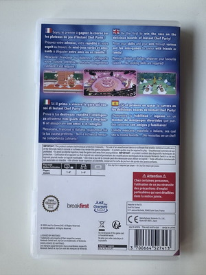 Instant Chef Party Nintendo Switch game like new