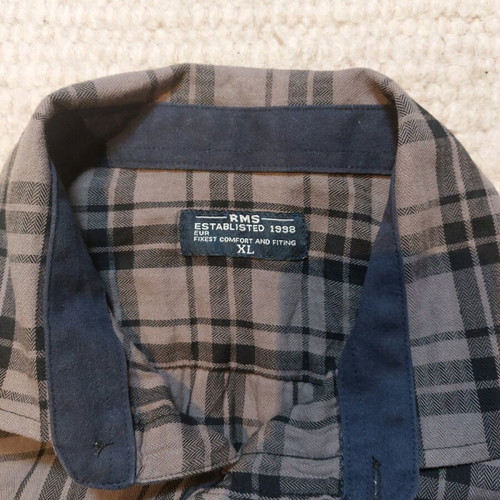 Men's RMS shirt gray XL like new