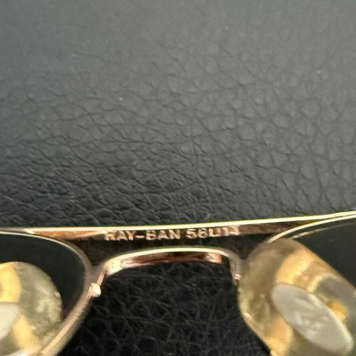 Ray-Ban sunglasses 3025/001/58/5814 new, gold color