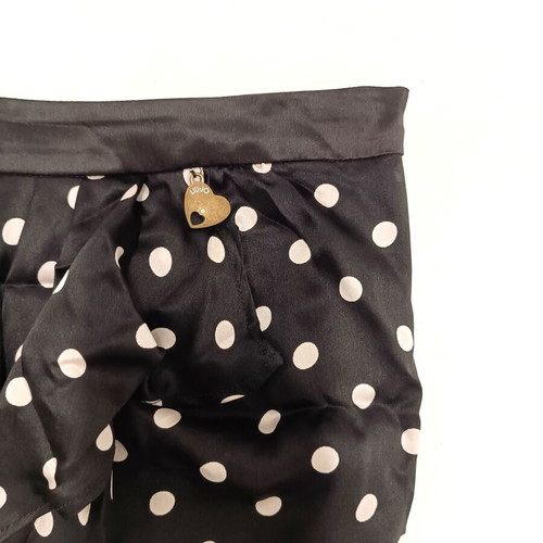Liu Jo mini skirt black polka dot, size S, like new