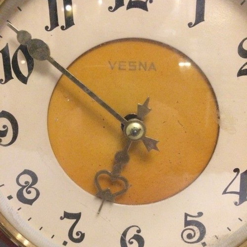 Vesna clock used, table type