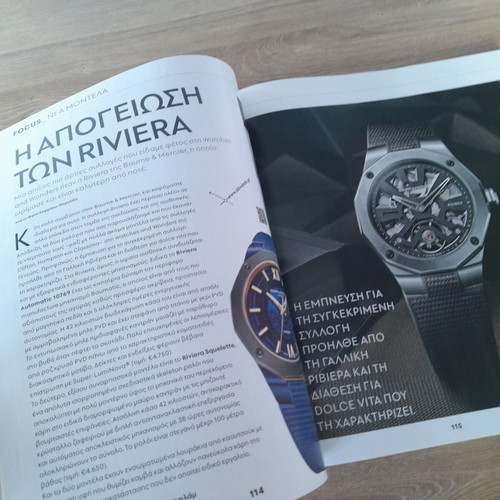 Watchmaking magazine used in excellent condition