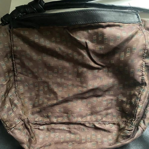 Kem women's leather shoulder bag like new, black