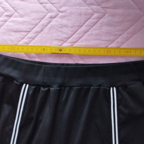Black slim tracksuit pants size XL like new, spring wear